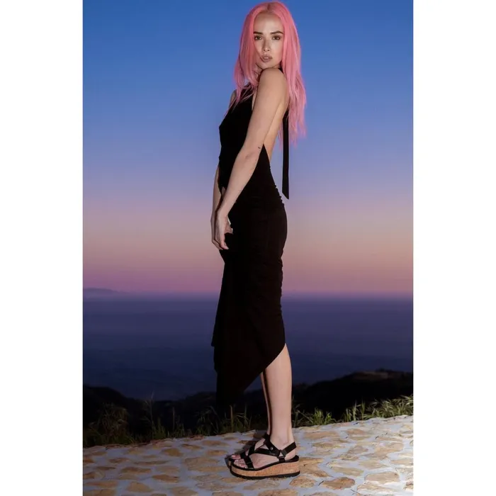 Reef Sandals Women Vista Higher Luna Black Cork Reef Sandals Women Vista Higher Luna Black Cork