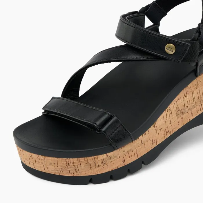 Reef Sandals Women Vista Higher Luna Black Cork Reef Sandals Women Vista Higher Luna Black Cork