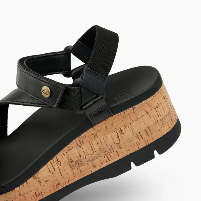Reef Sandals Women Vista Higher Luna Black Cork Reef Sandals Women Vista Higher Luna Black Cork