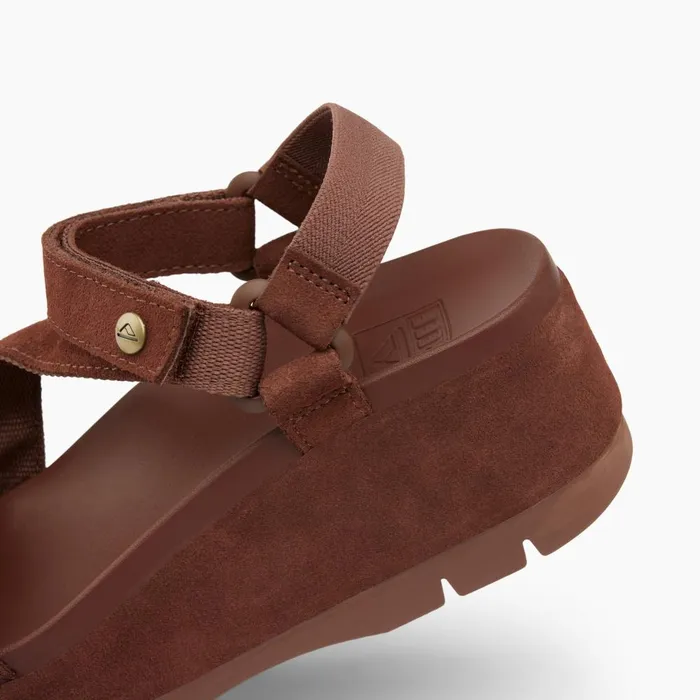 Reef Sandals Women Vista Higher Luna Cappuccino Suede Reef Sandals Women Vista Higher Luna Cappuccino Suede