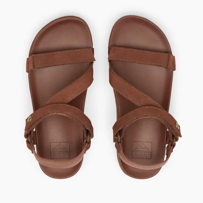 Reef Sandals Women Vista Higher Luna Cappuccino Suede Reef Sandals Women Vista Higher Luna Cappuccino Suede