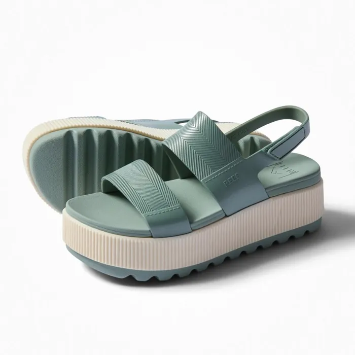 Reef Sandals Women Water Vista Higher Metallic Frosty