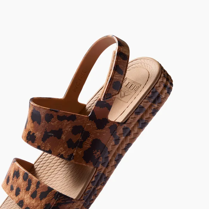 Reef Sandals Women Water Vista Leopard