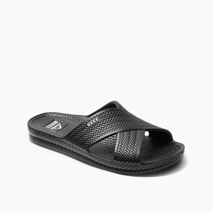 Reef Sandals Women Water X Slide Black Reef Sandals Women Water X Slide Black