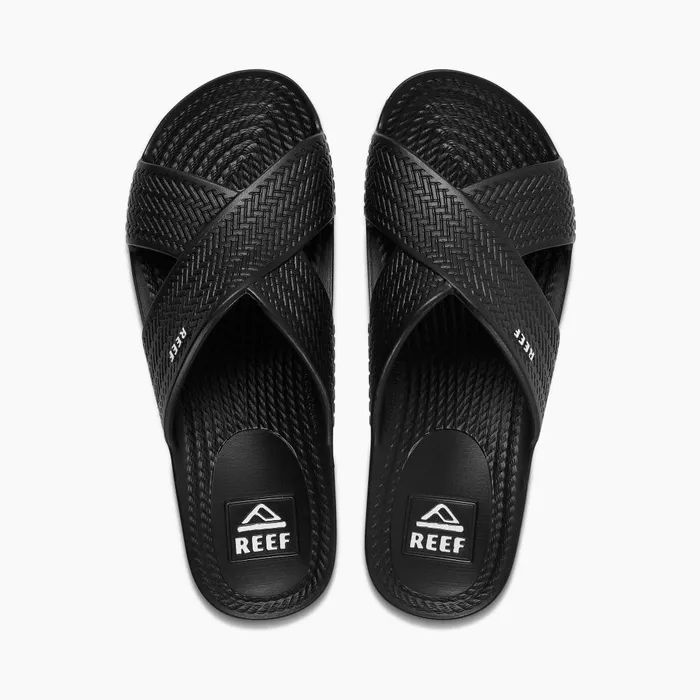 Reef Sandals Women Water X Slide Black Reef Sandals Women Water X Slide Black