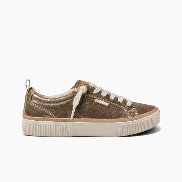 Reef Shoes Women Lay Day Dawn Champagne Suede