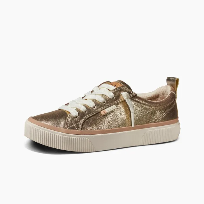 Reef Shoes Women Lay Day Dawn Champagne Suede