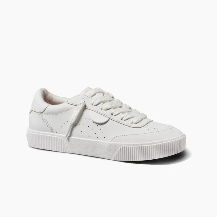 Reef Shoes Women Lay Day Seas White Leather Reef Shoes Women Lay Day Seas White Leather