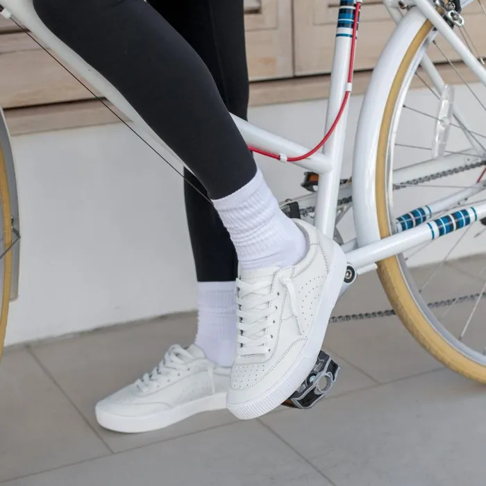 Reef Shoes Women Lay Day Seas White Leather Reef Shoes Women Lay Day Seas White Leather