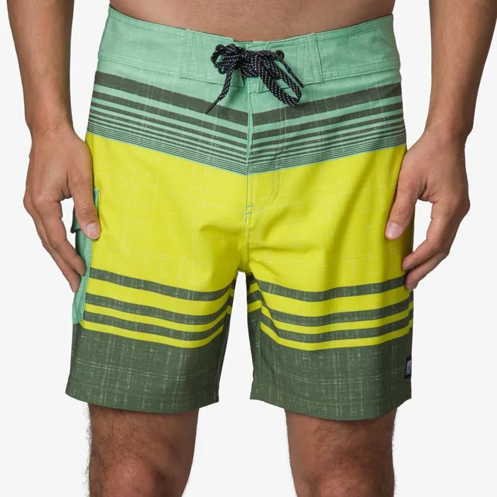 Reef Shorts Boardshorts and Pants Men Casey Stripe Boardshort 17034 Fair Green