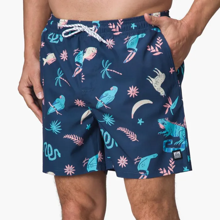 Reef Shorts Boardshorts and Pants Men Myers Elastic Waist Short 16034 Insigna Blue Reef Shorts Boardshorts and Pants Men Myers Elastic Waist Short 16034 Insigna Blue