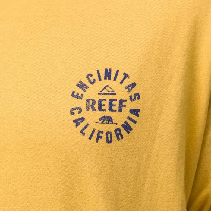 Reef TShirts and Shirts Men Rancho Tee Ochre Navy