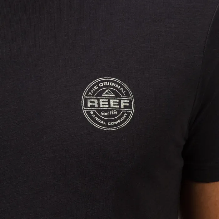 Reef TShirts and Shirts Men Slick Short Sleeve Tee Black
