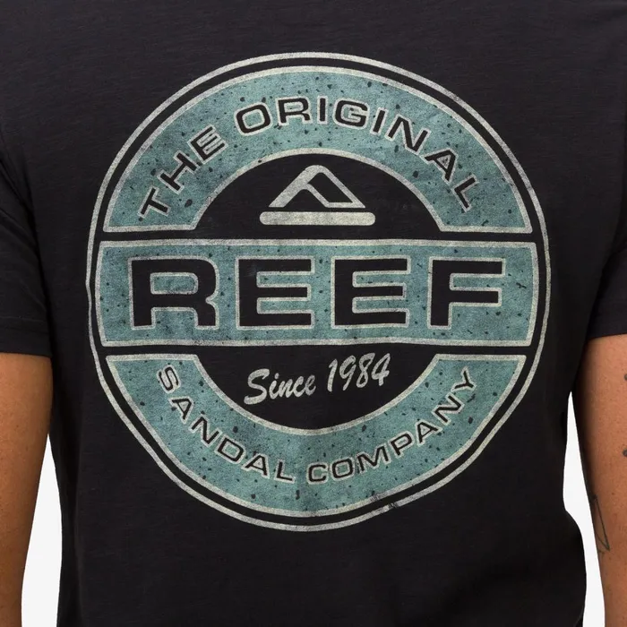 Reef TShirts and Shirts Men Slick Short Sleeve Tee Black
