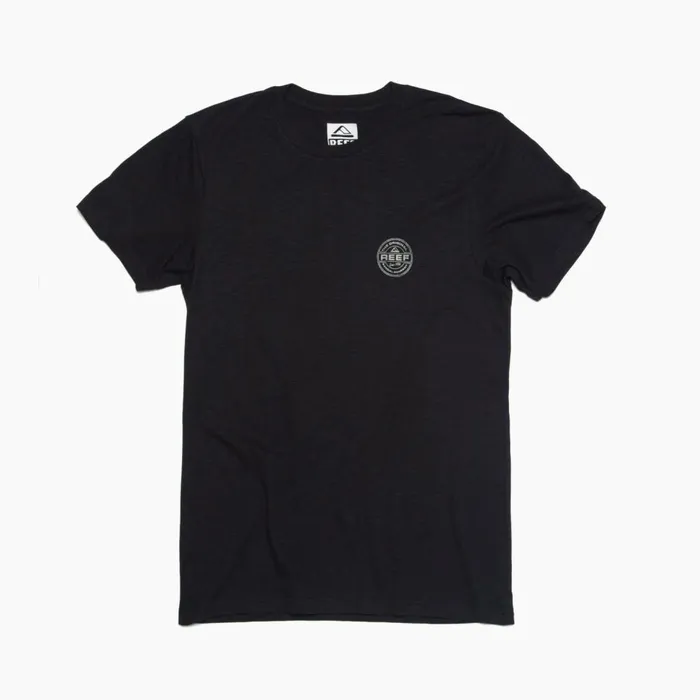 Reef TShirts and Shirts Men Slick Short Sleeve Tee Black