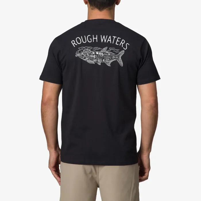 Reef TShirts and Shirts Men Tatted Short Sleeve Tee Caviar Reef TShirts and Shirts Men Tatted Short Sleeve Tee Caviar