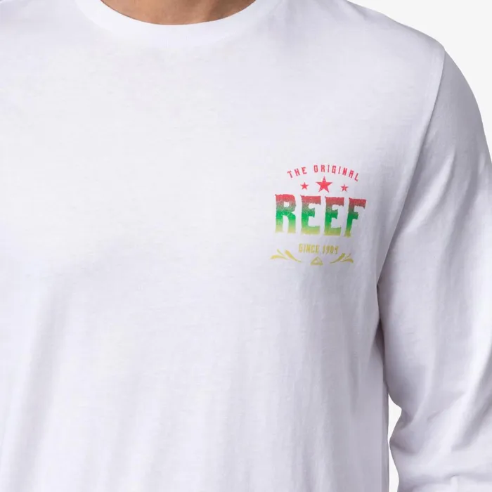 Reef TShirts and Shirts Men Tour Long Sleeve Tee Bright White