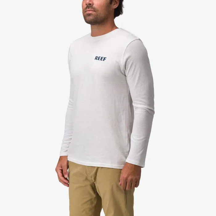 Reef TShirts and Shirts Men Wellie 24 Long Sleeve Tee Cloud