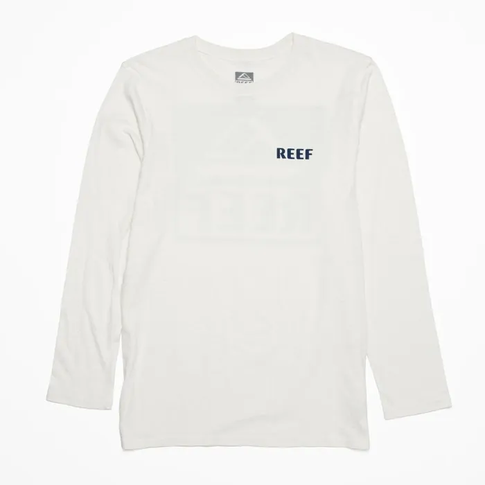 Reef TShirts and Shirts Men Wellie 24 Long Sleeve Tee Cloud