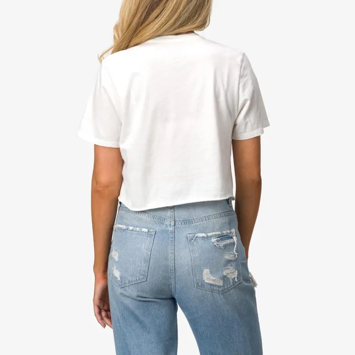 Reef TShirts Tanks and Dresses Women Crew Life Crop Tee Marshmallow Reef TShirts Tanks and Dresses Women Crew Life Crop Tee Marshmallow