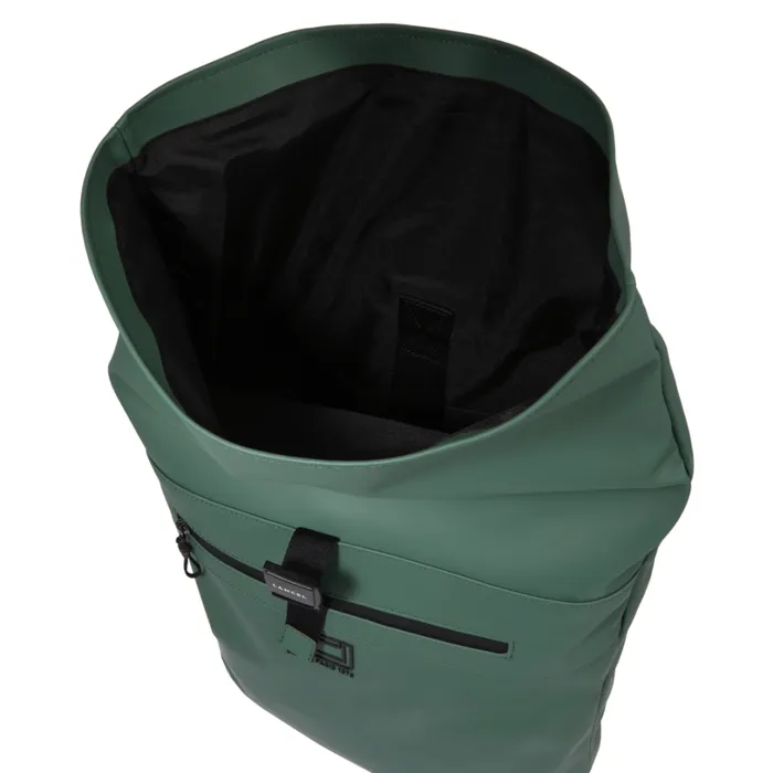 Rolltop Backpack Dark Jade Travel Lancel Backpacks Rolltop Backpack Dark Jade Travel Lancel Backpacks