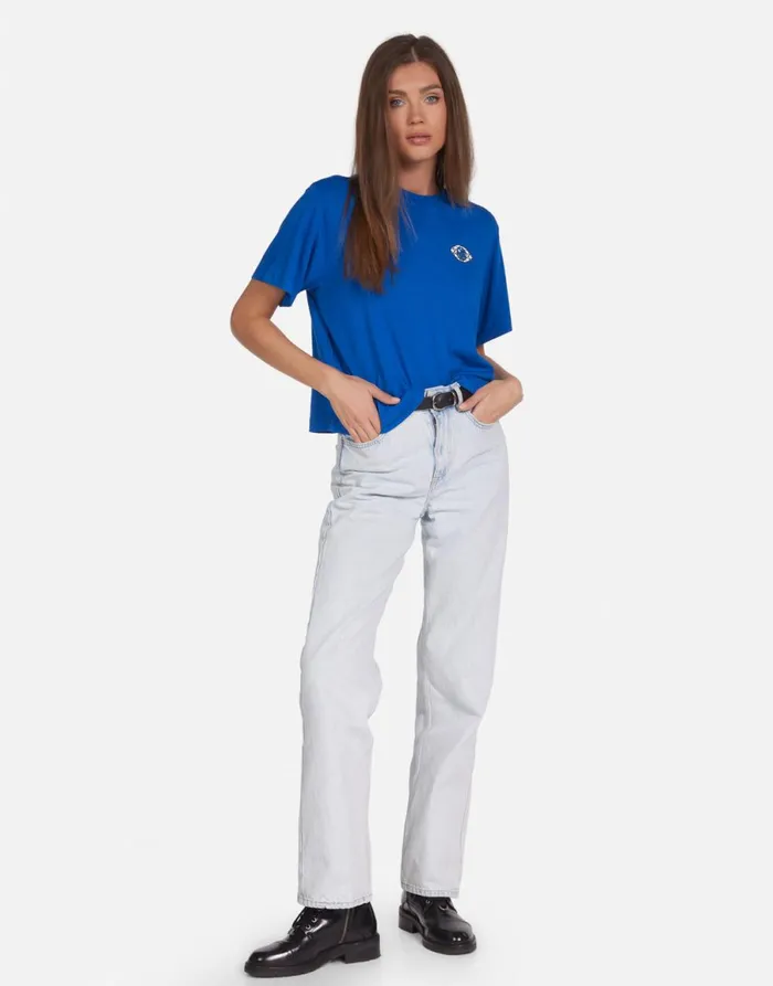 Rue Sapphire Eye Vibrant Blue Women039s Lauren Moshi Short Sleeve