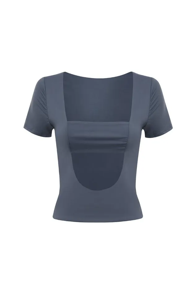 Runaway The Label Basic Shop ELLIOT TOP 8211 STEEL