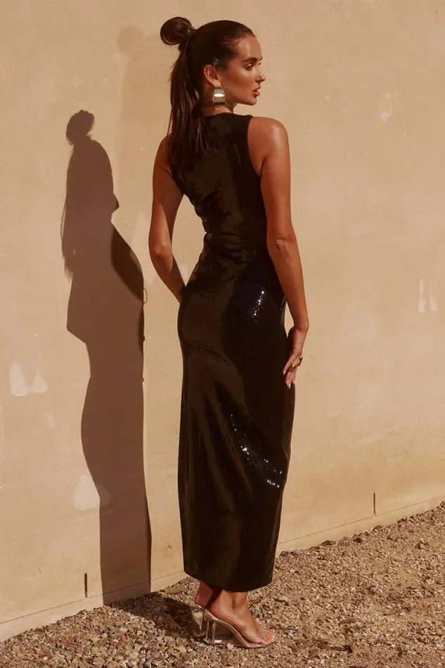 Runaway The Label Maxi Shop BLAISE MAXI DRESS 8211 BLACK