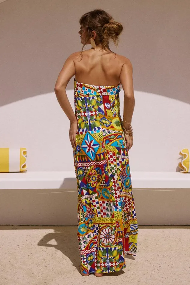 Runaway The Label Maxi Shop PHAEDRA MAXI DRESS 8211 PHAEDRA PRINT