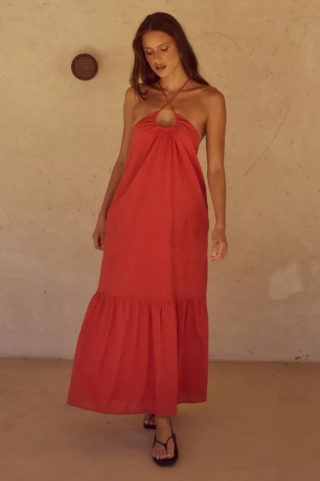 Runaway The Label Midi Shop ABISS MIDI DRESS 8211 JAFFA
