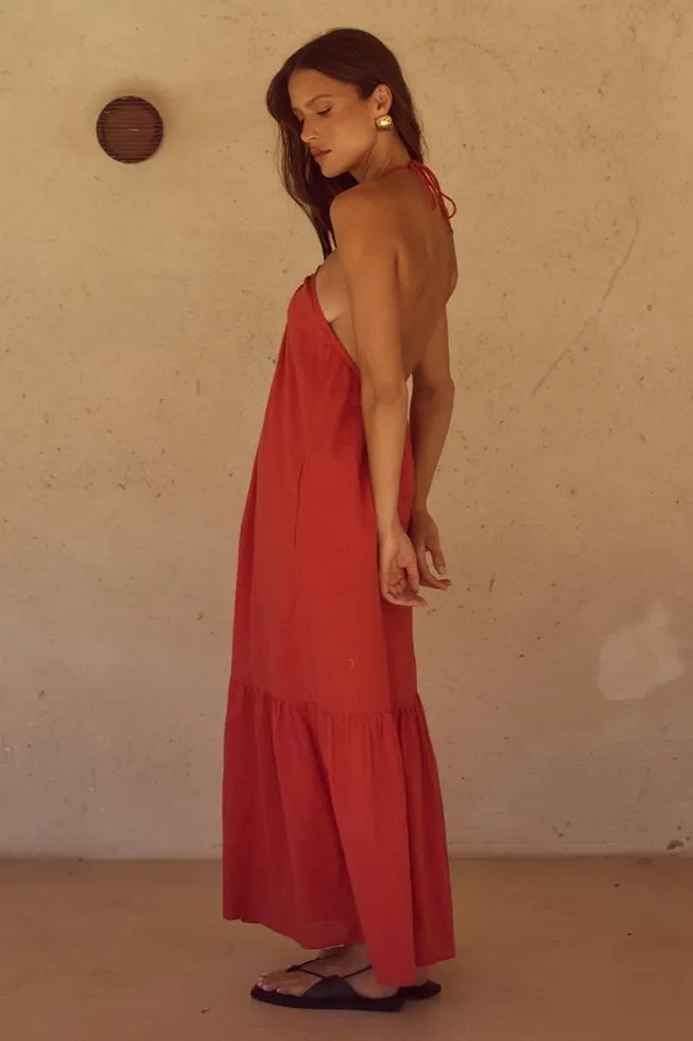 Runaway The Label Midi Shop ABISS MIDI DRESS 8211 JAFFA