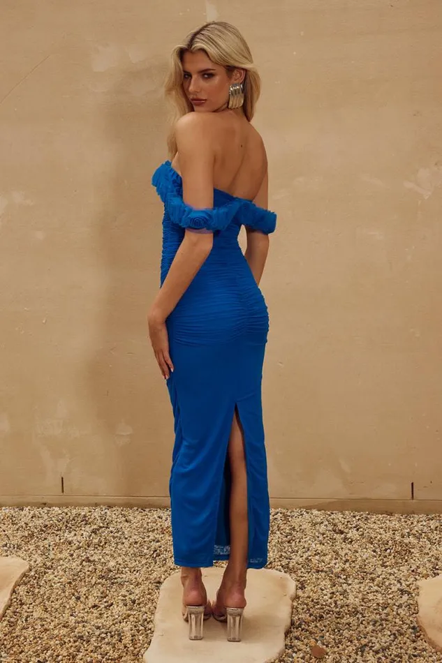 Runaway The Label Midi Shop NATALIA MIDI DRESS 8211 ROYAL