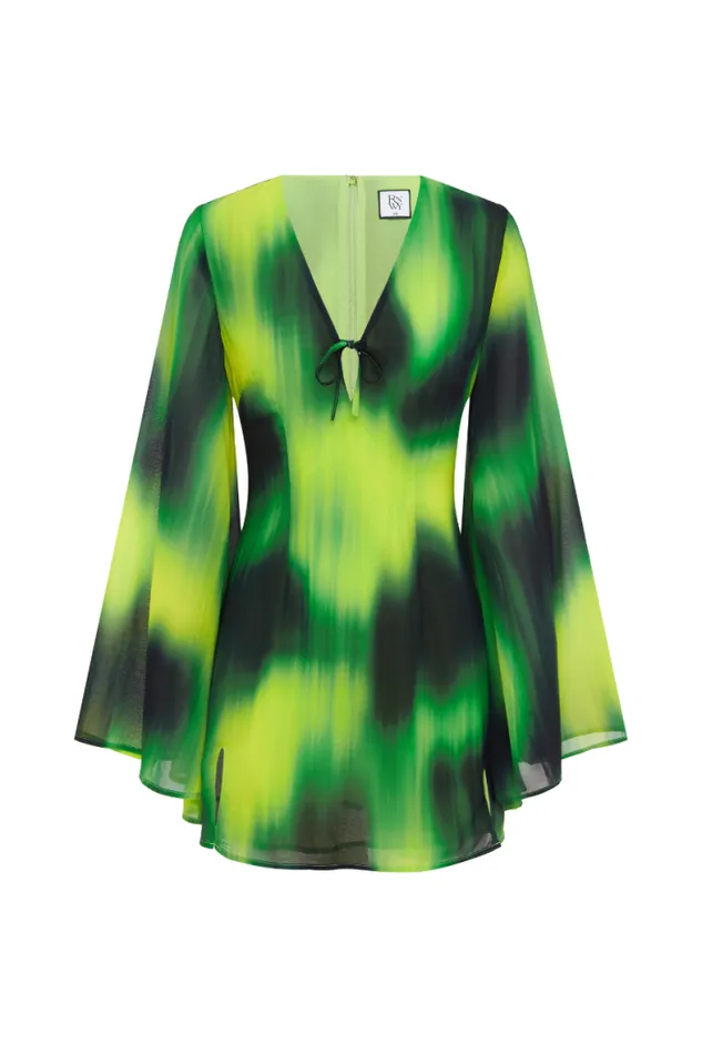 Runaway The Label Mini Shop ANURA MINI DRESS 8211 LOTUS PRINT