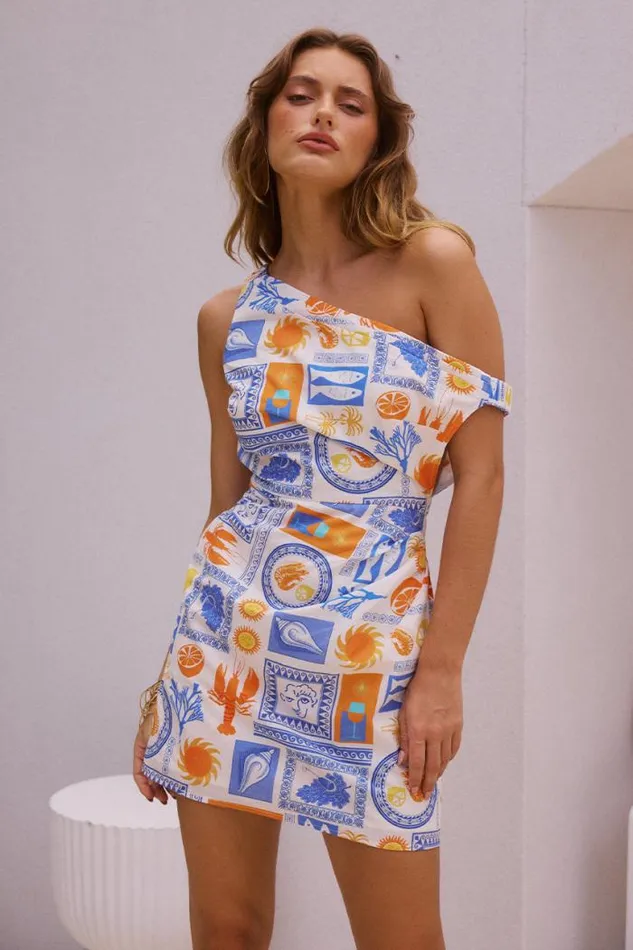 Runaway The Label Mini Shop CATERINA MINI DRESS 8211 CATERINA PRINT