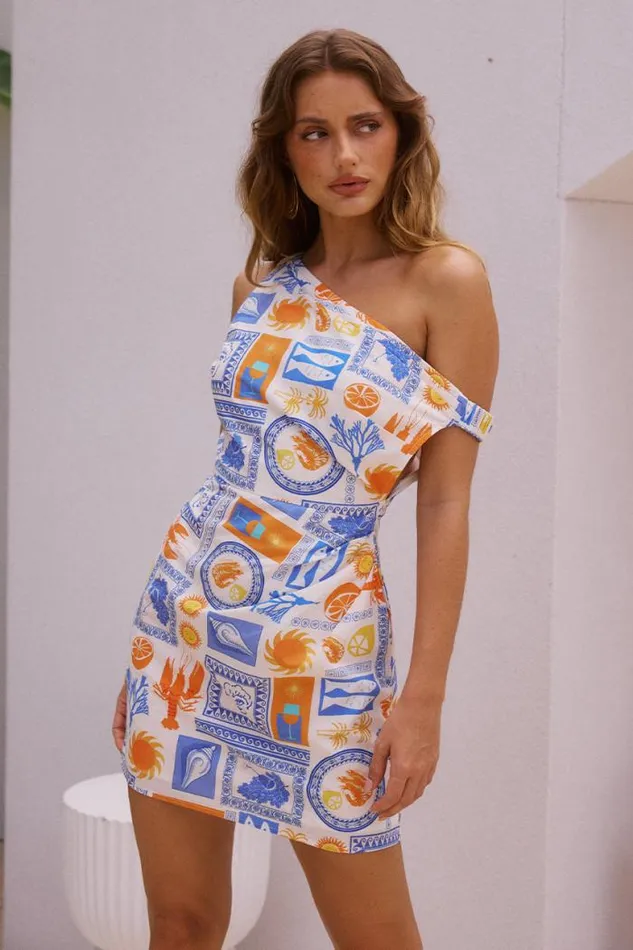 Runaway The Label Mini Shop CATERINA MINI DRESS 8211 CATERINA PRINT