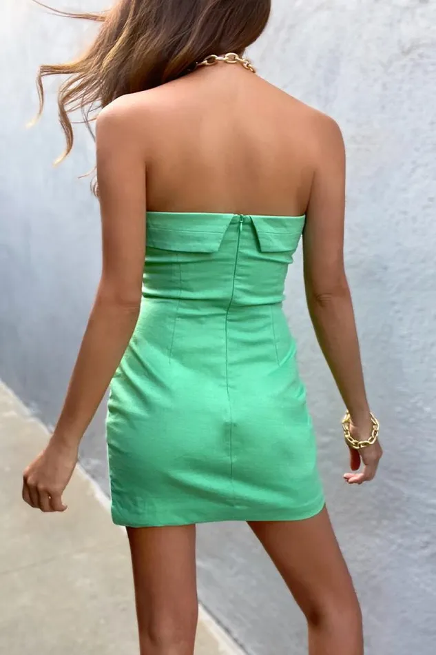 Runaway The Label Mini Shop Crystal Mini Dress 8211 Spearmint Runaway The Label Mini Shop Crystal Mini Dress 8211 Spearmint