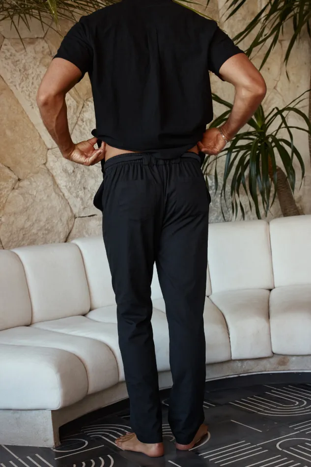 Runaway The Label Sets Menswear BRIXTON PANT 8211 BLACK