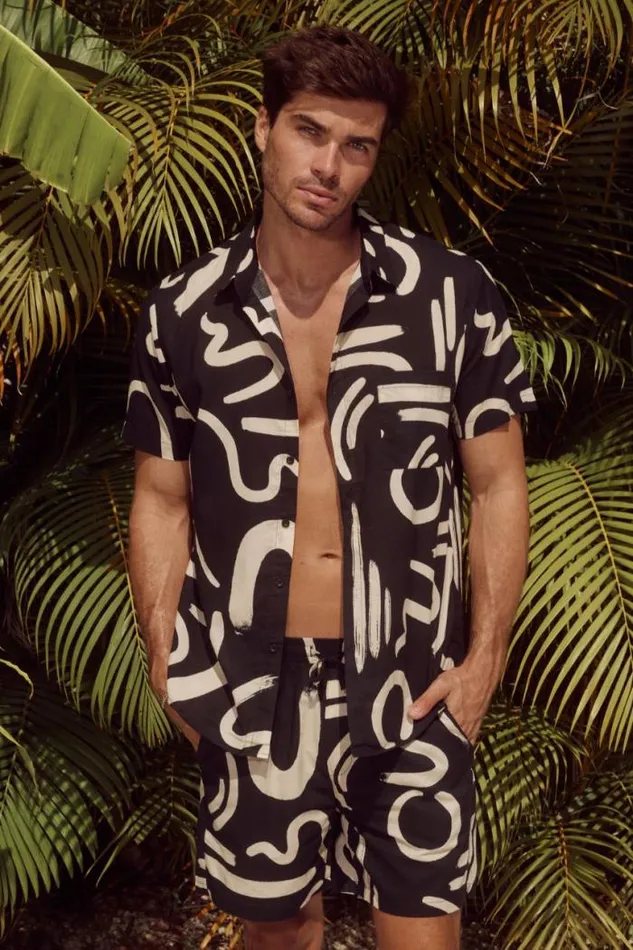 Runaway The Label Sets Menswear YORK SHORTS 8211 BLACK Runaway The Label Sets Menswear YORK SHORTS 8211 BLACK