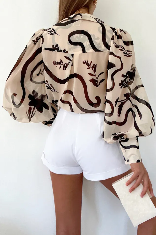 Runaway The Label Shirts and Blouses Shop FLEETWOOD BLOUSE 8211 LEO SAND