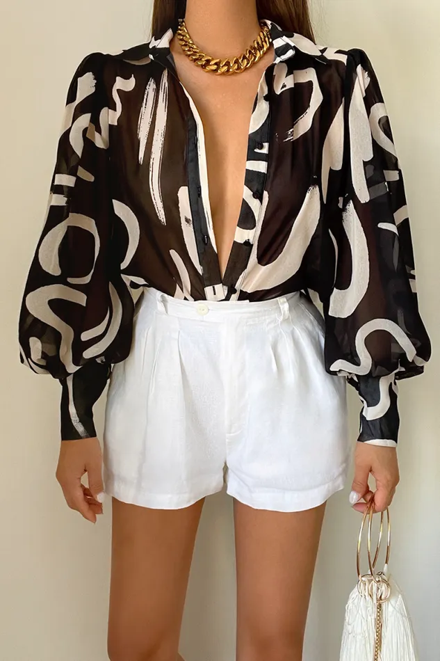 Runaway The Label Shirts and Blouses Shop Fleetwood Blouse 8211 York Black