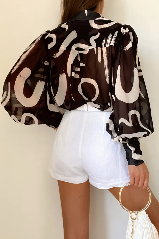 Runaway The Label Shirts and Blouses Shop Fleetwood Blouse 8211 York Black Runaway The Label Shirts and Blouses Shop Fleetwood Blouse 8211 York Black
