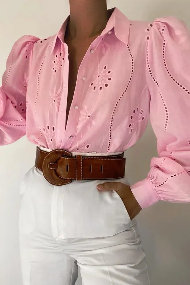 Runaway The Label Shirts and Blouses Shop KNOWLES BLOUSE 8211 PINK Runaway The Label Shirts and Blouses Shop KNOWLES BLOUSE 8211 PINK