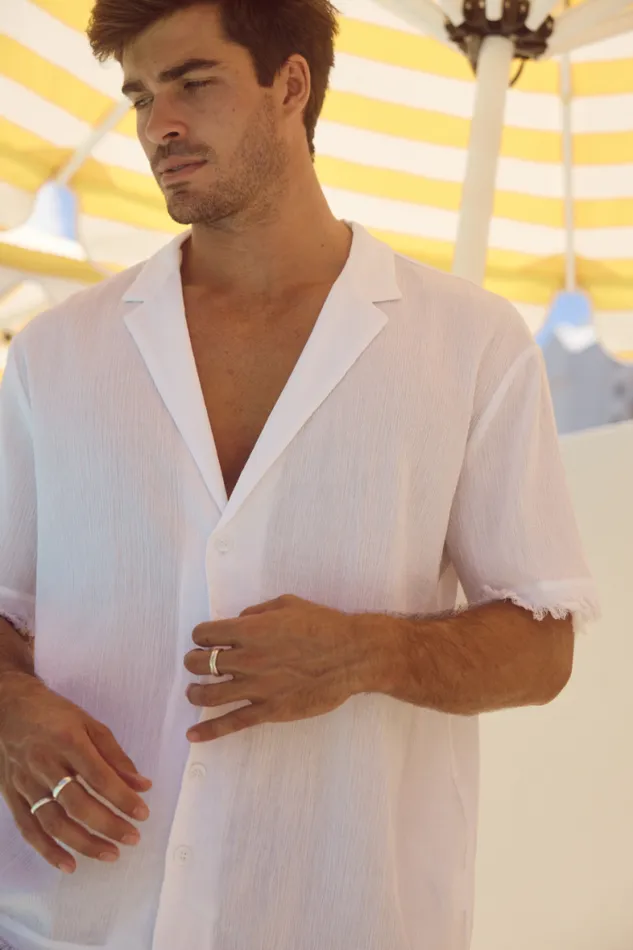 Runaway The Label Shirts Menswear ACE SHIRT 8211 WHITE