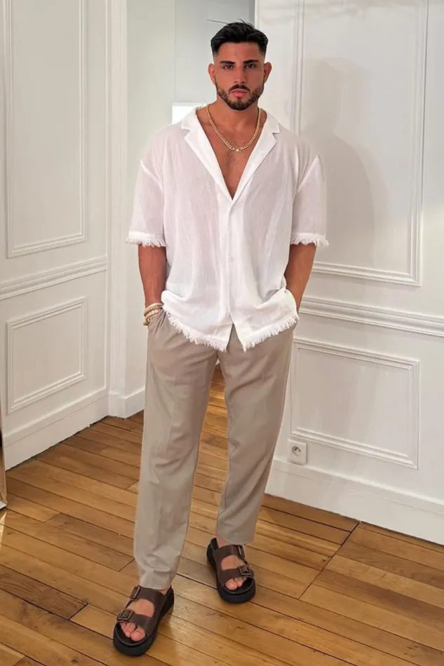 Runaway The Label Shirts Menswear ACE SHIRT 8211 WHITE