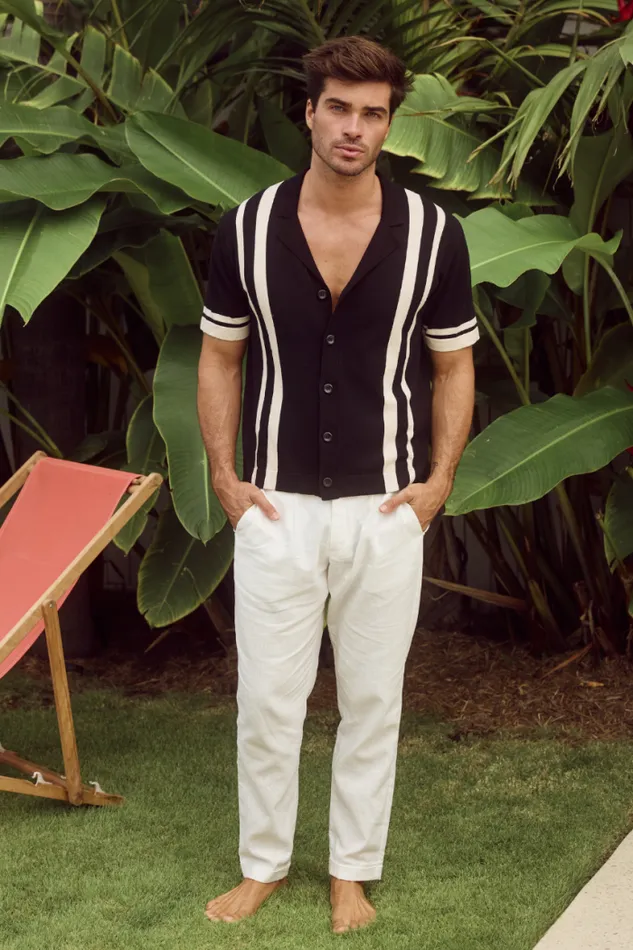 Runaway The Label Shirts Menswear JOSHUA SHIRT 8211 BLACKSAND