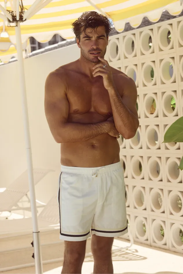 Runaway The Label Shorts Menswear SAMUEL SHORT 8211 WHITE