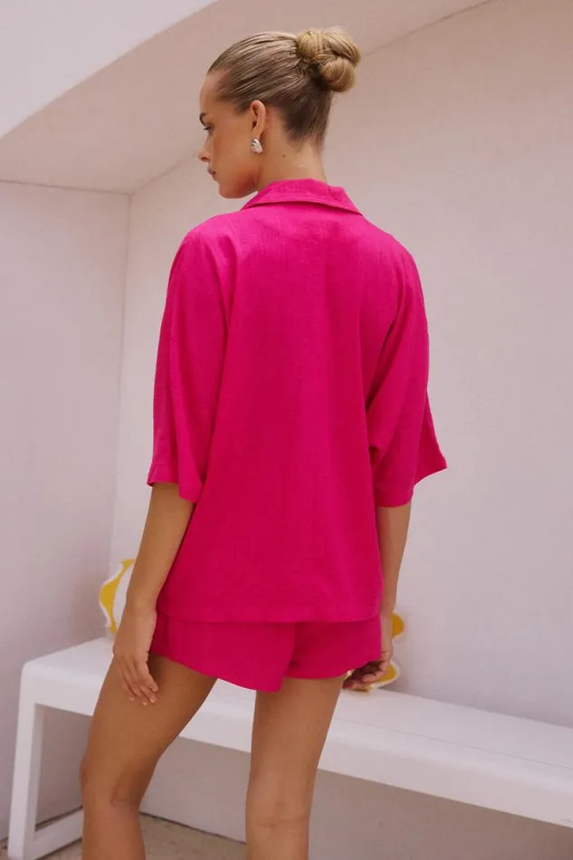 Runaway The Label Shorts Shop MONIQUE SHORT 8211 HOT PINK