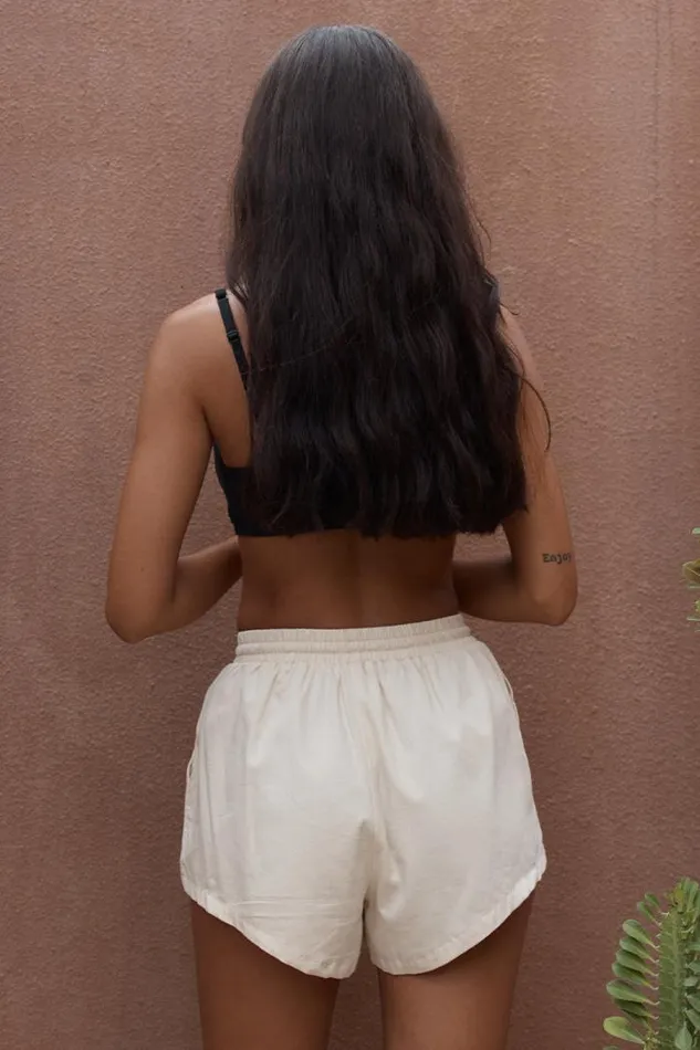 Runaway The Label Shorts Shop WAVARA SHORT 8211 SANDBLACK
