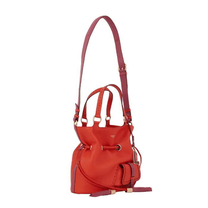 S Bucket Bag Multico Pumpkin Women Lancel Shoulder Bags