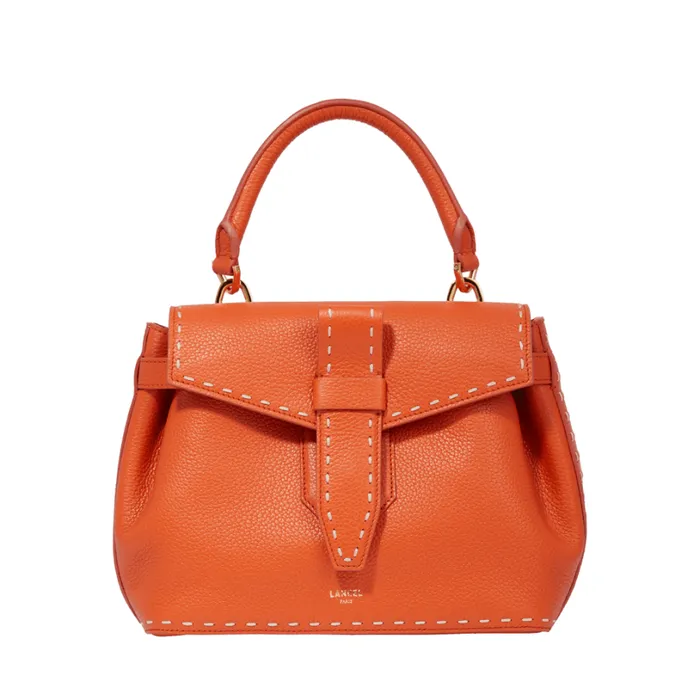 S Handbag Orange Women Lancel Hand Bags
